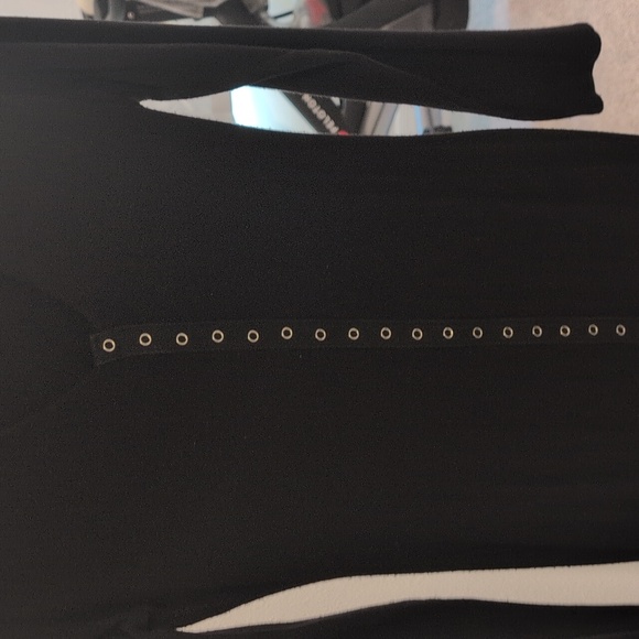 Long sleeve black midi dress from Naked Wardrobe - Picture 3 of 3